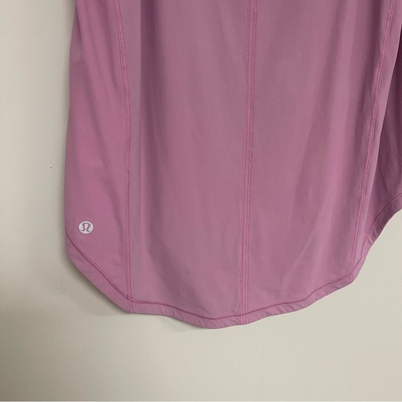 Lululemon Sculpt Tank SeaWheeze Women's Size 6 US Purple Blossom Lilac Mesh Rare - Picture 10 of 10